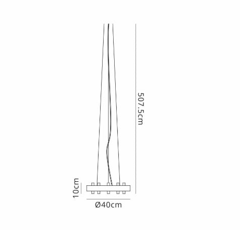 Kade Nickel Band 5 Tier Chandelier